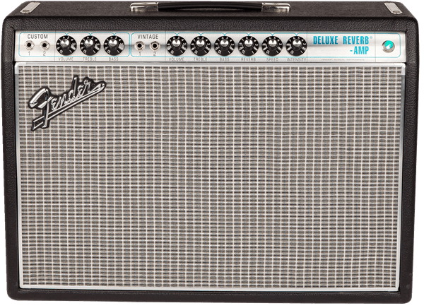 Fender 68 Custom Deluxe Reverb, 22w Valve Amp Combo - A Strings