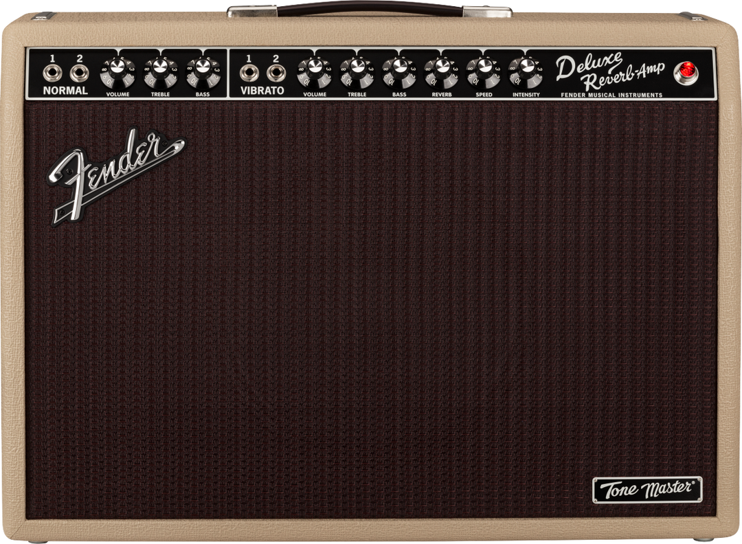 Fender Tone Master Deluxe Reverb, 100w Modelling Guitar Amp Combo, Blonde