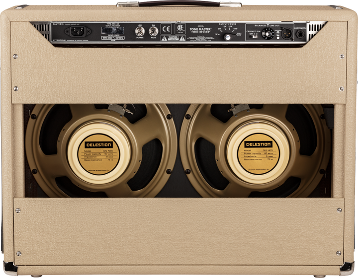 Fender Tone Master Twin Reverb Amp, 200w Modelling Guitar Amp Combo, Blonde