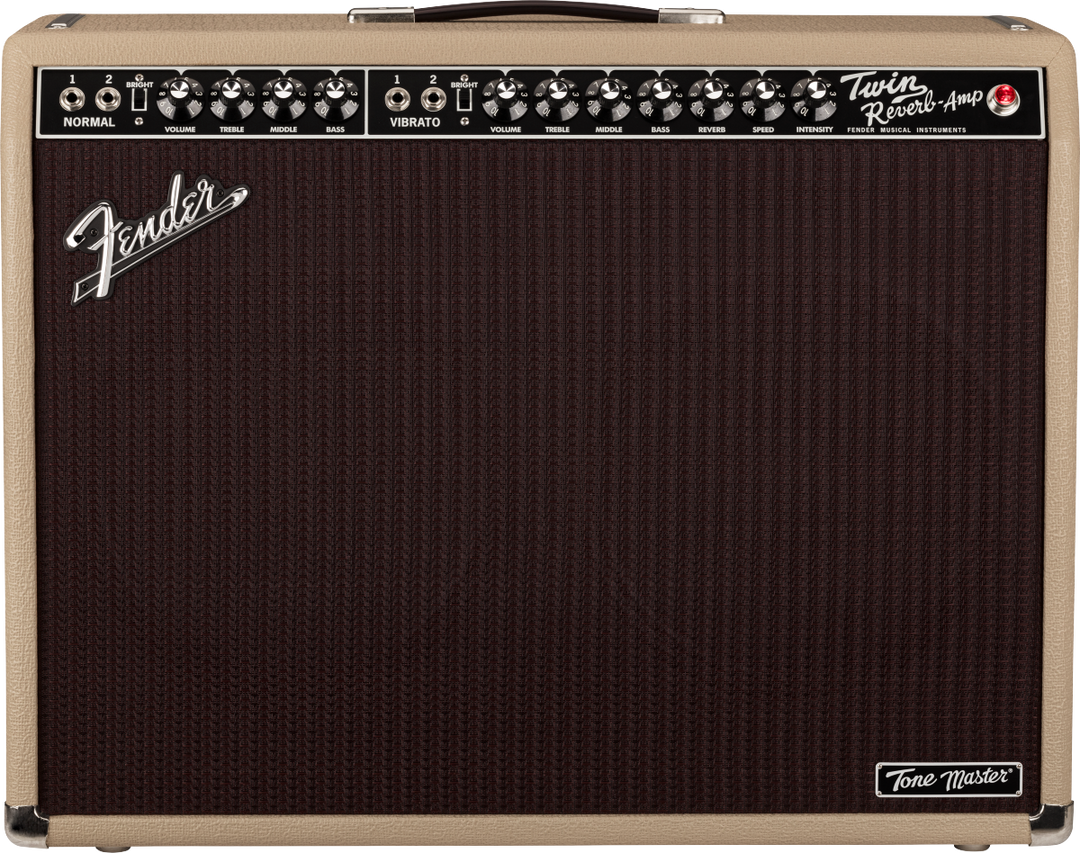Fender Tone Master Twin Reverb Amp, 200w Modelling Guitar Amp Combo, Blonde