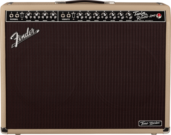 Fender Tone Master Twin Reverb Amp, 200w Modelling Guitar Amp Combo, Blonde