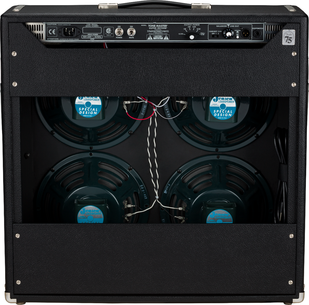 Fender Tone Master Super Reverb, 45w Guitar Amplifier Combo, 4x10