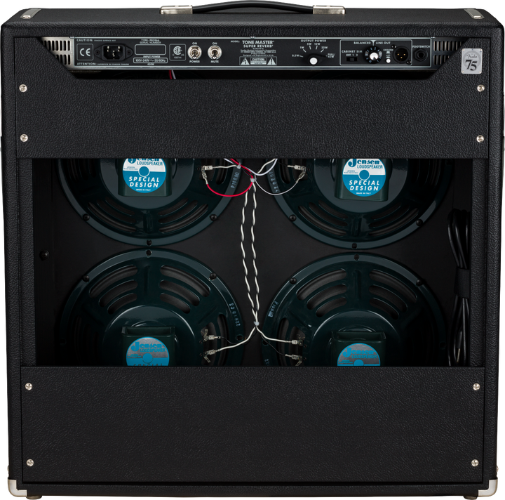 Fender Tone Master Super Reverb, 45w Guitar Amplifier Combo, 4x10