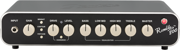 Fender Rumble 800 HD, 800w Bass Amp Head