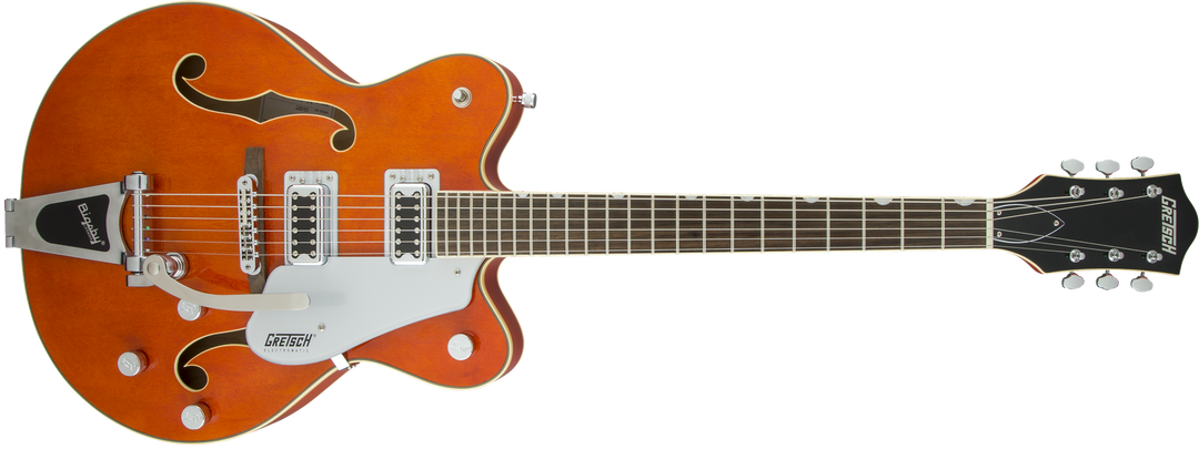 Gretsch G5422T Electromatic Hollow Body Double-Cut with Bigsby, Orange Stain