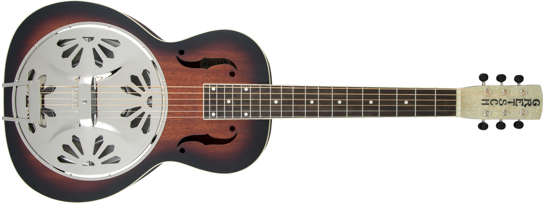 Gretsch G9230 Bobtail Square-Neck A.E., Mahogany Body Spider Cone Resonator Guitar, Fishman Nashville Resonator Pickup, 2-colour Sunburst
