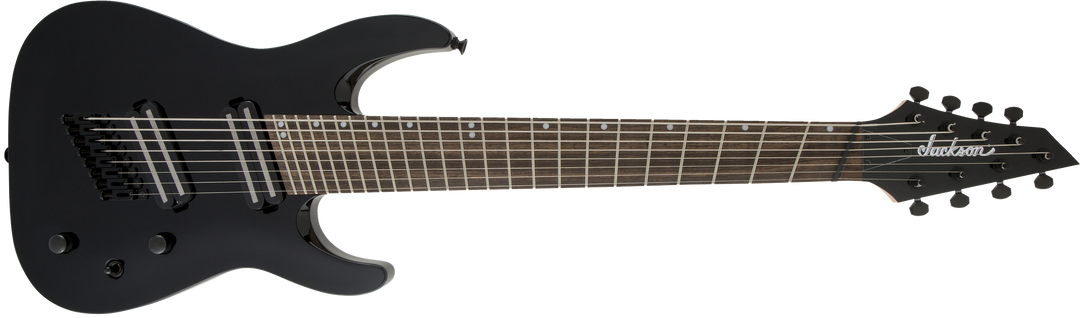 Jackson X Series Dinky Arch Top DKAF8 MS, Laurel Fingerboard, Multi-Scale, Gloss Black