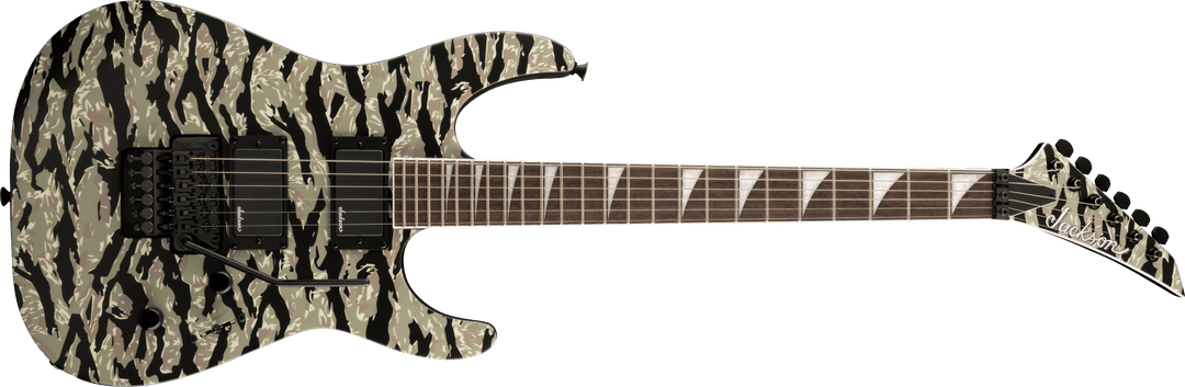 Jackson X Series Soloist SLX DX Camo, Laurel Fingerboard, Tiger Jungle Camo