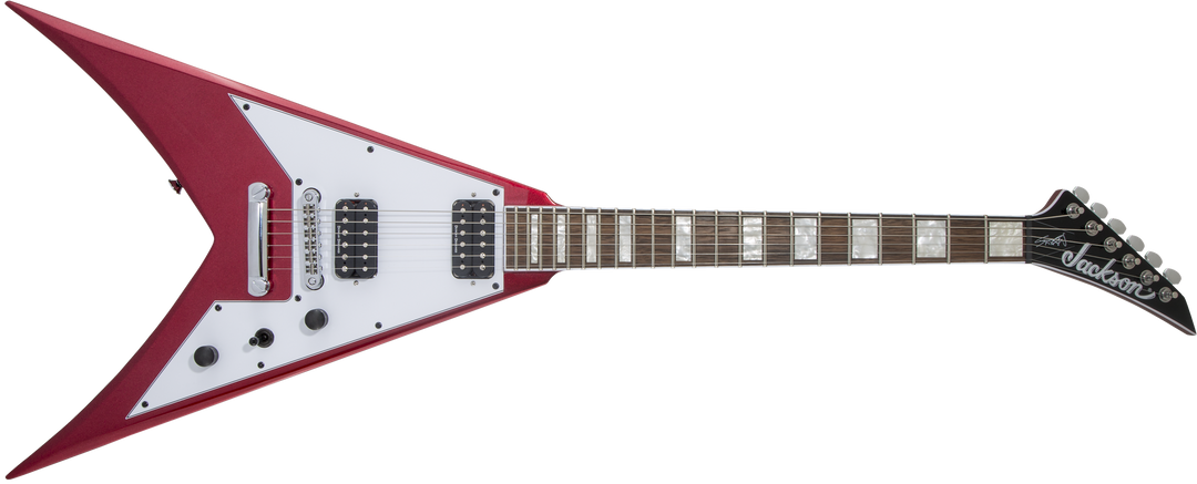 Jackson X Series Signature Scott Ian King V KVXT, Laurel Fingerboard, Candy Apple Red