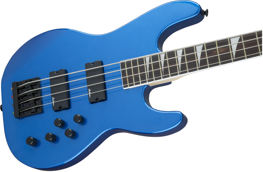 Jackson JS Series Concert Bass JS3, Amaranth Fingerboard, Metallic Blue