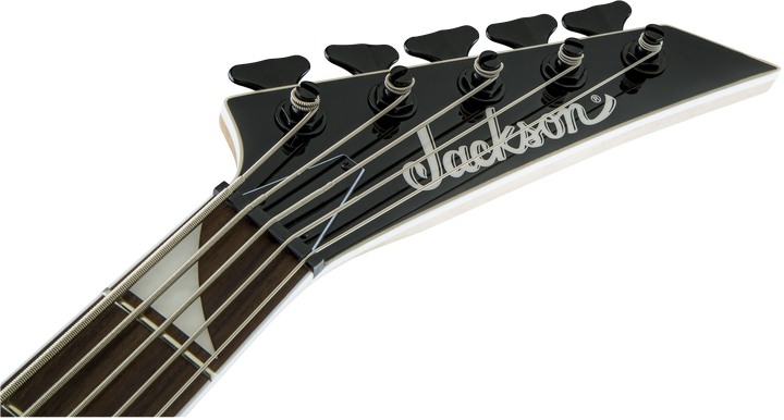 Jackson JS Series Concert Bass JS3VQ, Amaranth Fingerboard, Transparent Red Burst