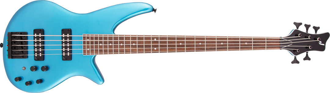 Jackson X Series Spectra Bass SBX V, Laurel Fingerboard, Electric Blue