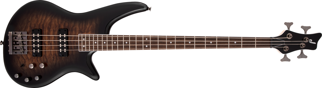 Jackson JS Series Spectra Bass JS3Q, Laurel Fingerboard, Dark Sunburst