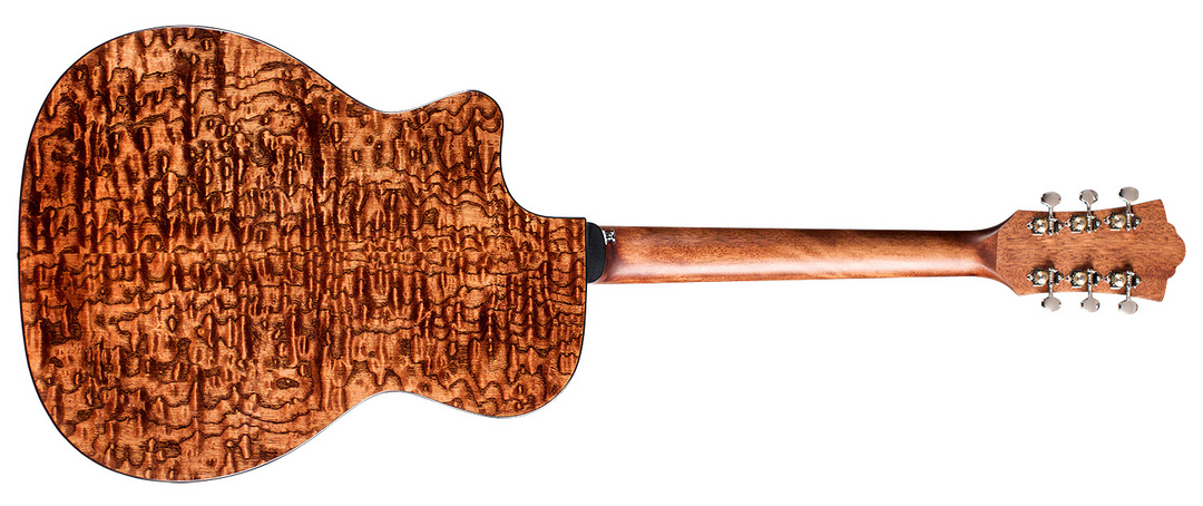 Guild OM-260CE Deluxe Burl, Solid Spruce Top, Burled Ash Guild OM-260CE Deluxe Burl, Solid Spruce Top, Burled Ash