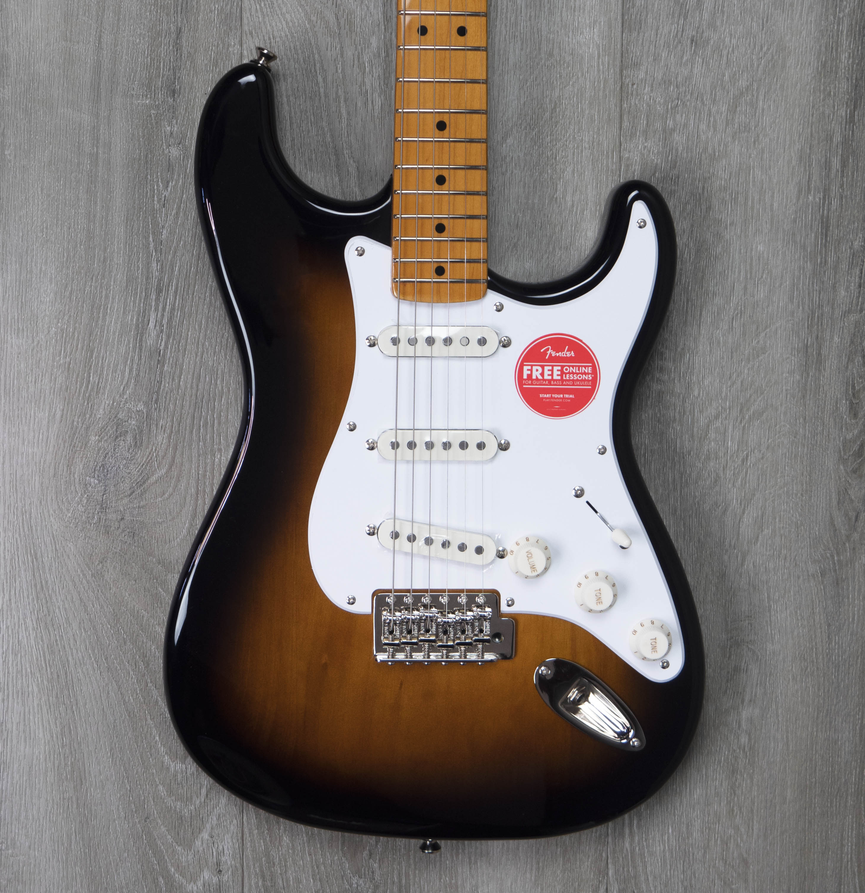 Squier Classic Vibe 50s Stratocaster, Maple Fingerboard, 2-colour