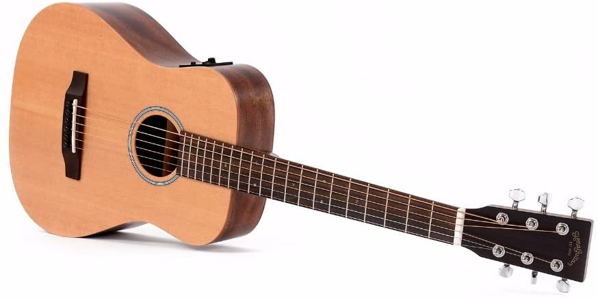 Sigma TM-12E+ Travel Acoustic Guitar, Spruce Top