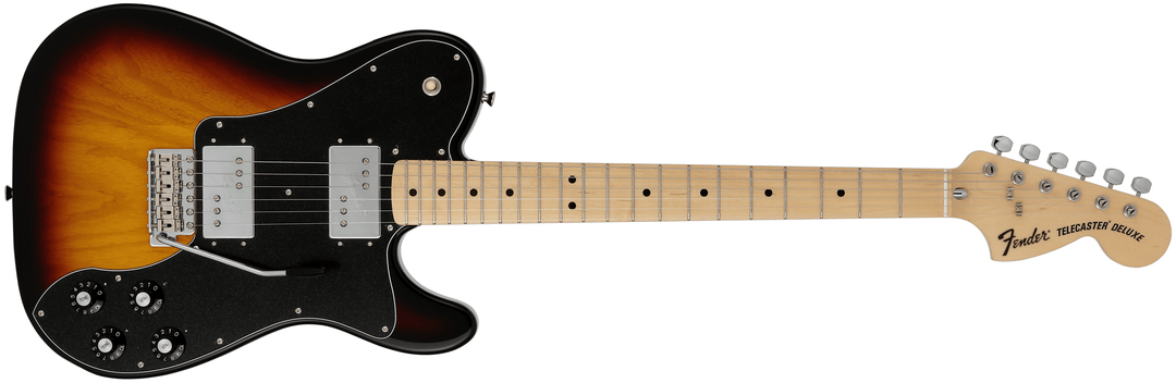 Fender Made in Japan Limited Edition 70s Deluxe Telecaster with Tremolo, 3-Colour Sunburst