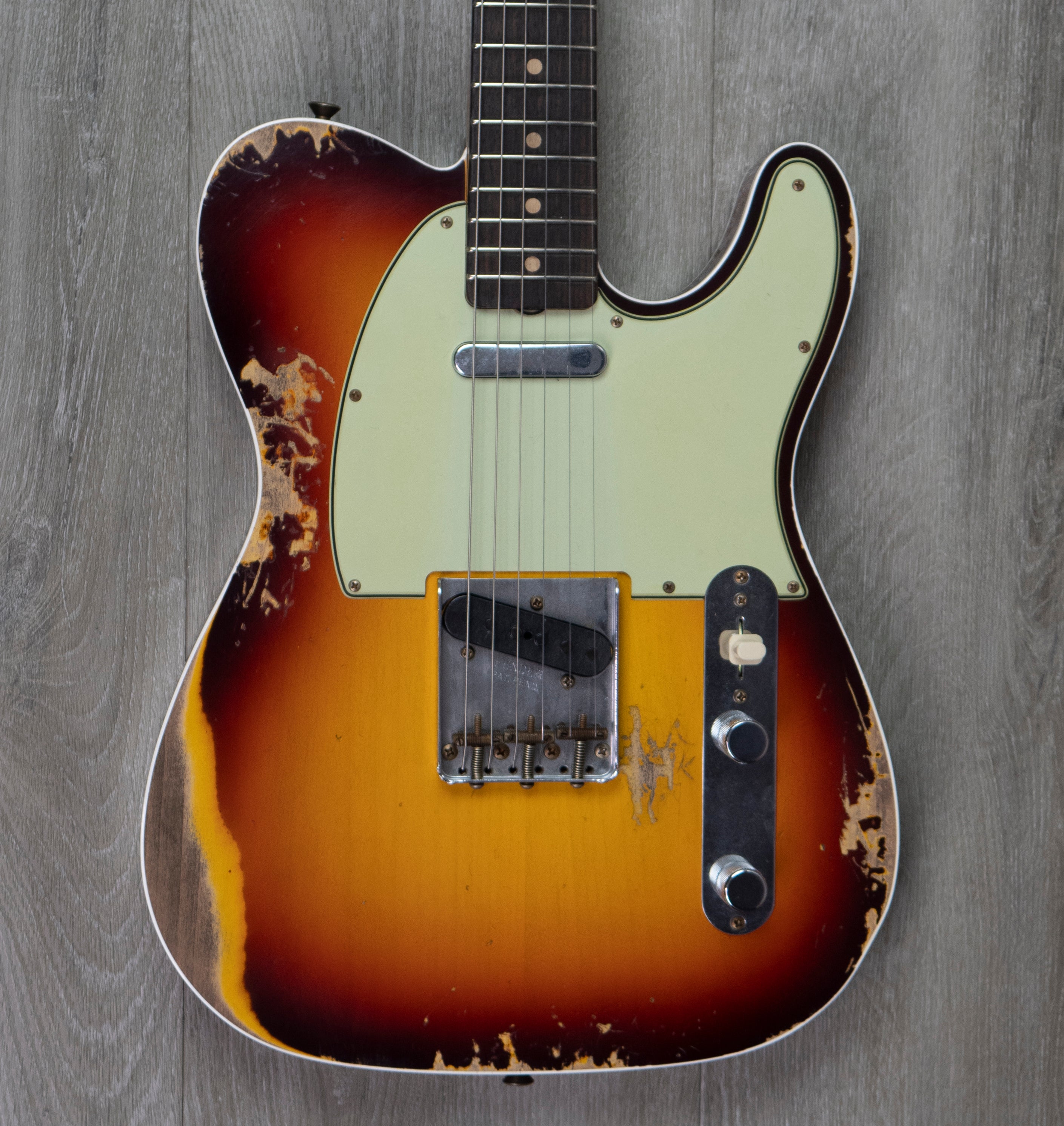 Fender Custom Shop 1960 Telecaster Custom Heavy Relic, Chocolate 3