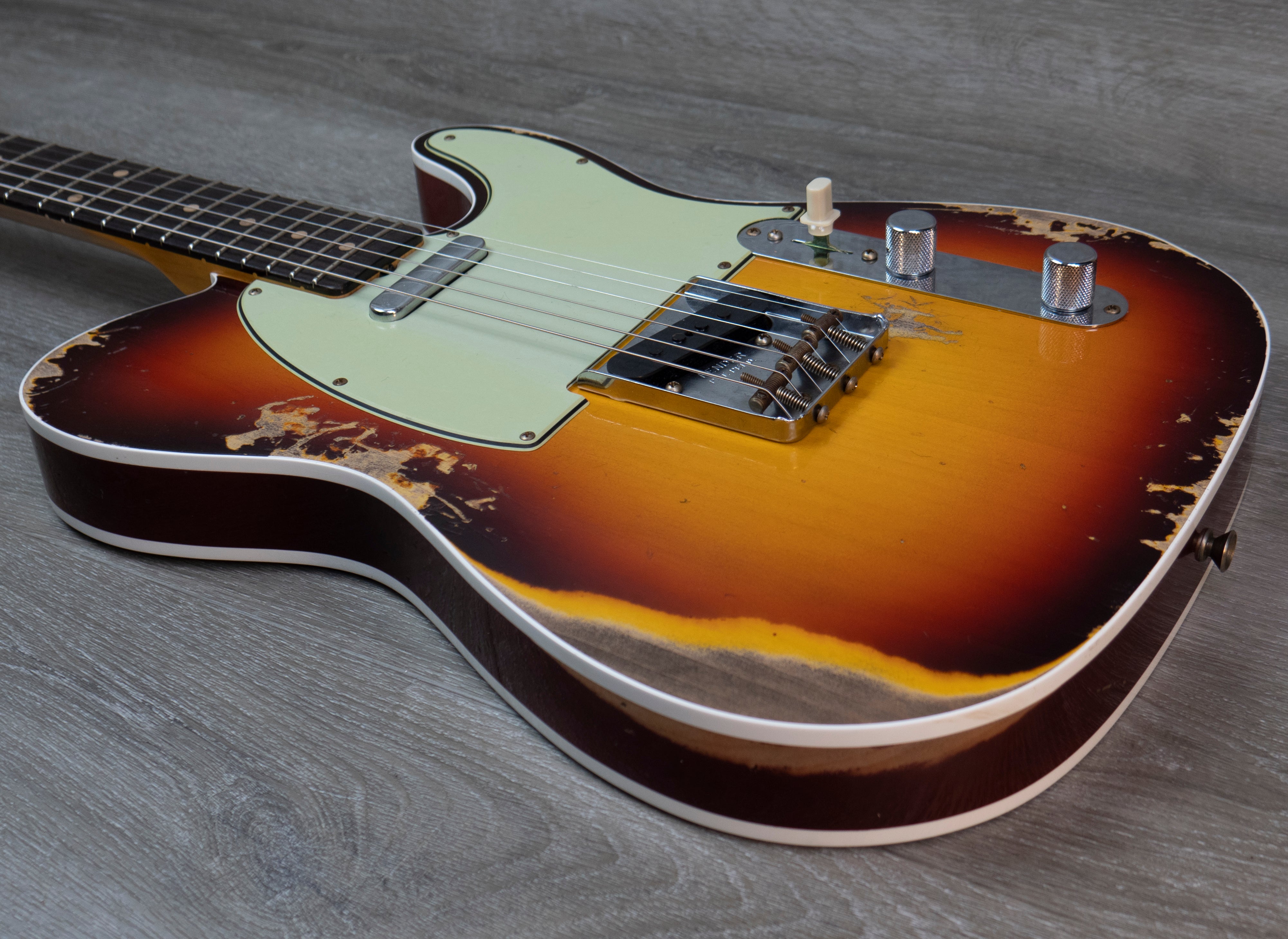 Fender Custom Shop 1960 Telecaster Custom Heavy Relic, Chocolate 3