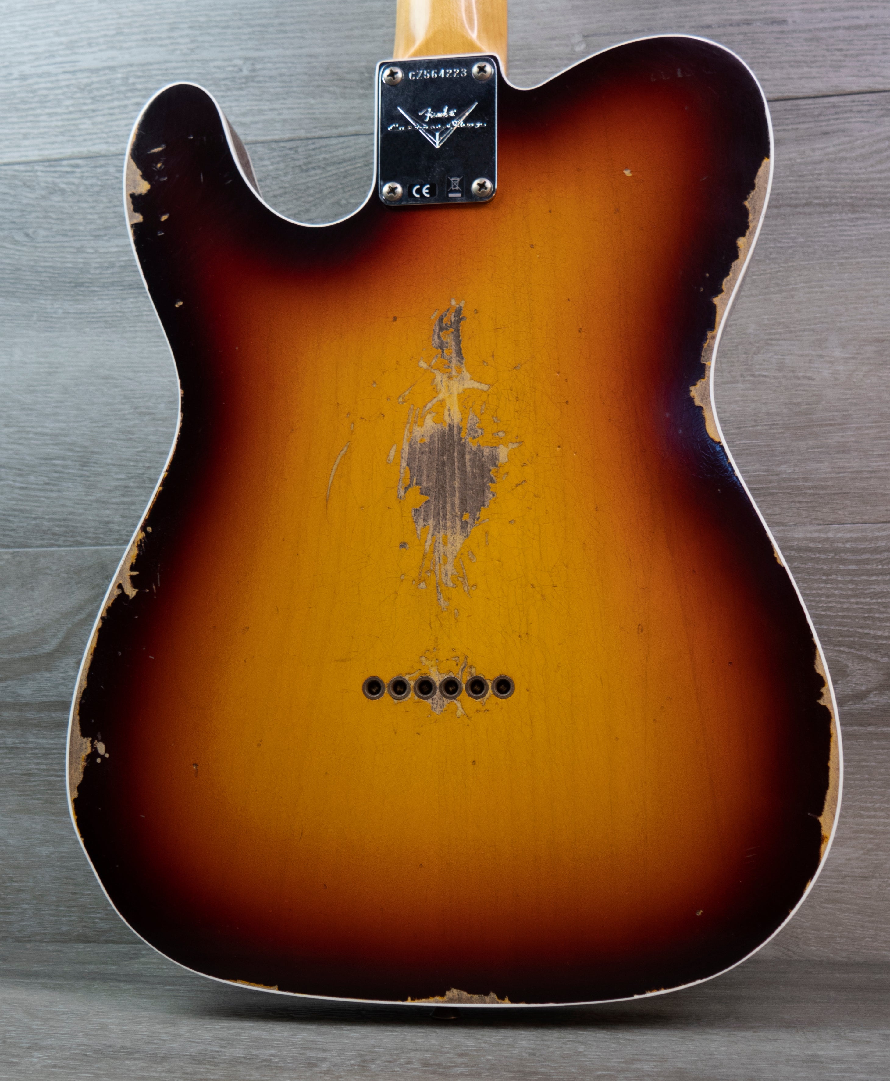 Fender Custom Shop 1960 Telecaster Custom Heavy Relic, Chocolate 3