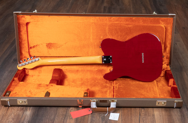 Fender American Vintage II 1963 Telecaster, Rosewood Fingerboard, Crimson Red Transparent