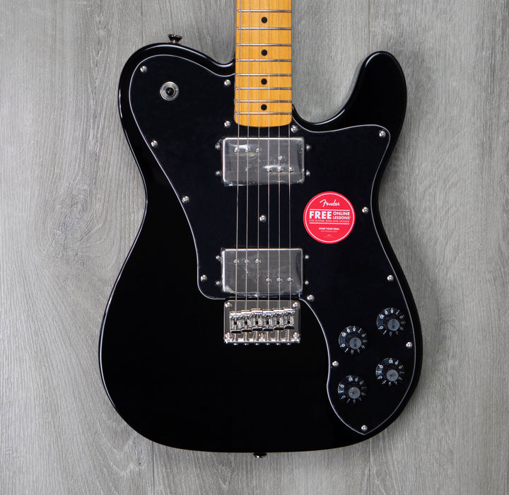 Squier Classic Vibe 70s Telecaster Deluxe, Maple Fingerboard, Black