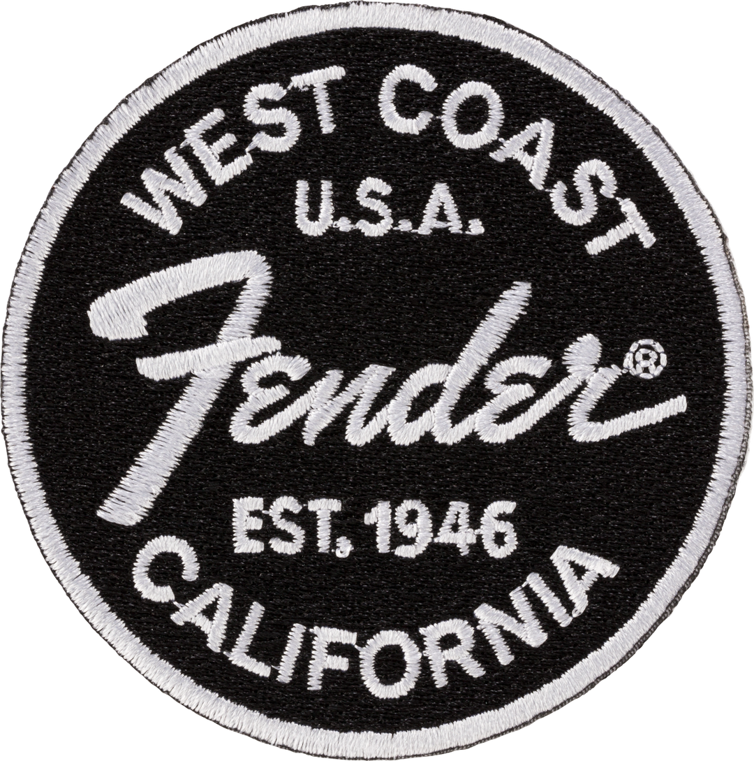 Fender West Coast Logo Clothing Patch