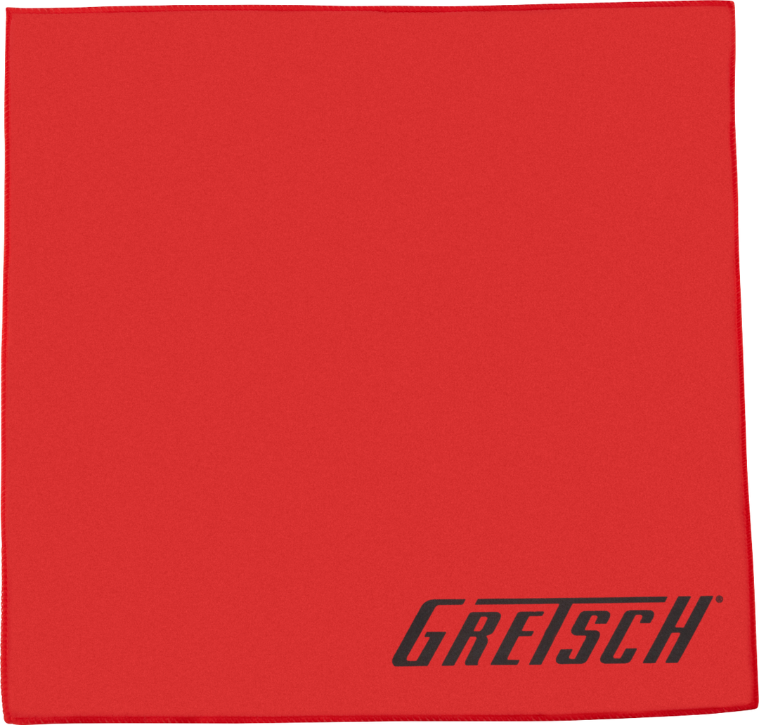 Gretsch Microfiber Polish Cloth, Orange