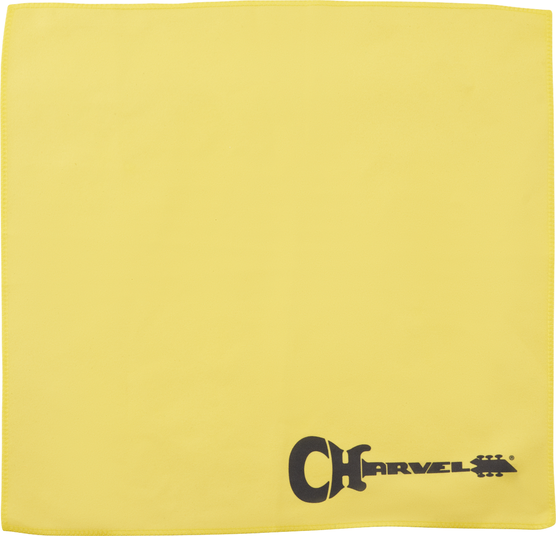 Charvel Microfiber Polishing Cloth, Yellow