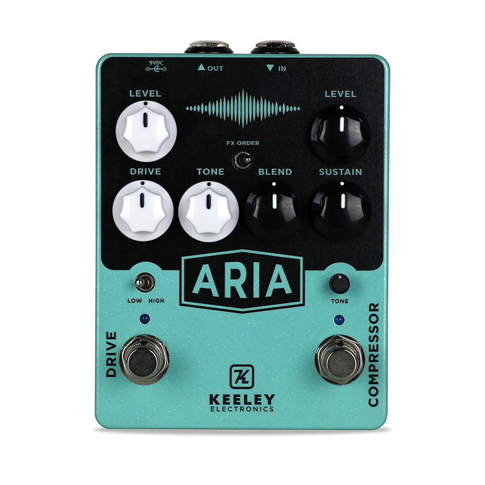 Keeley Electronics Aria Compressor Overdrive Effects Pedal