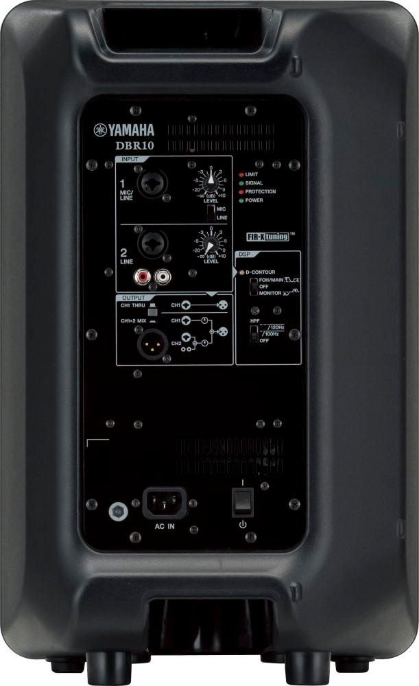 Yamaha DBR10 Active PA Speaker: 10" 700w Loudspeaker