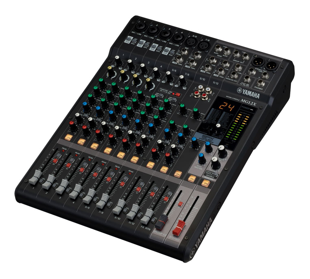 Yamaha MG12X 12-Channel Mixing Console – A Strings