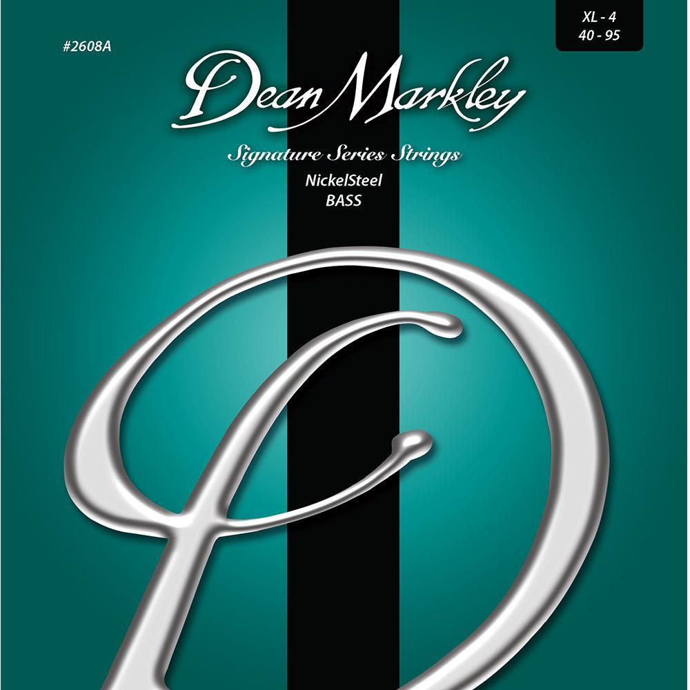 Dean Markley NickelSteel Signature Bass Strings Extra Light 4 String 40-95 - A Strings