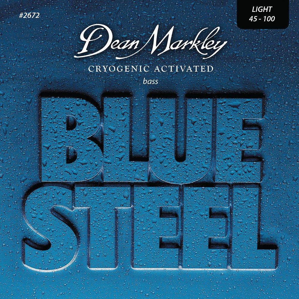 Dean Markley Blue Steel Bass Guitar Strings Light 4 String 45-100 - A Strings