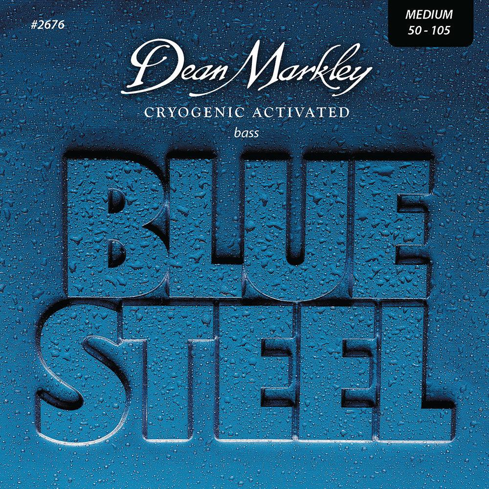 Dean Markley Blue Steel Bass Guitar Strings Medium 4 String 50-105 - A Strings