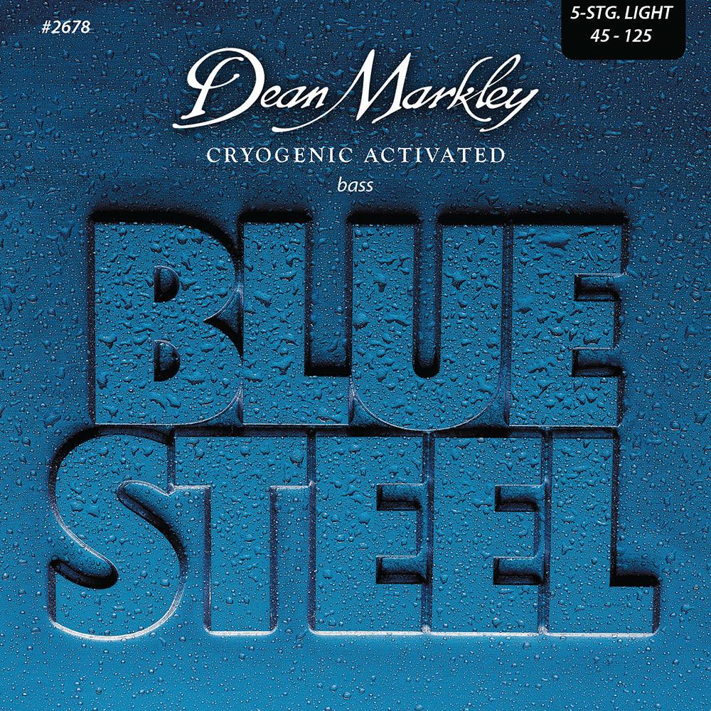 Dean Markley Blue Steel Bass Guitar Strings Light 5 String 45-125 - A Strings