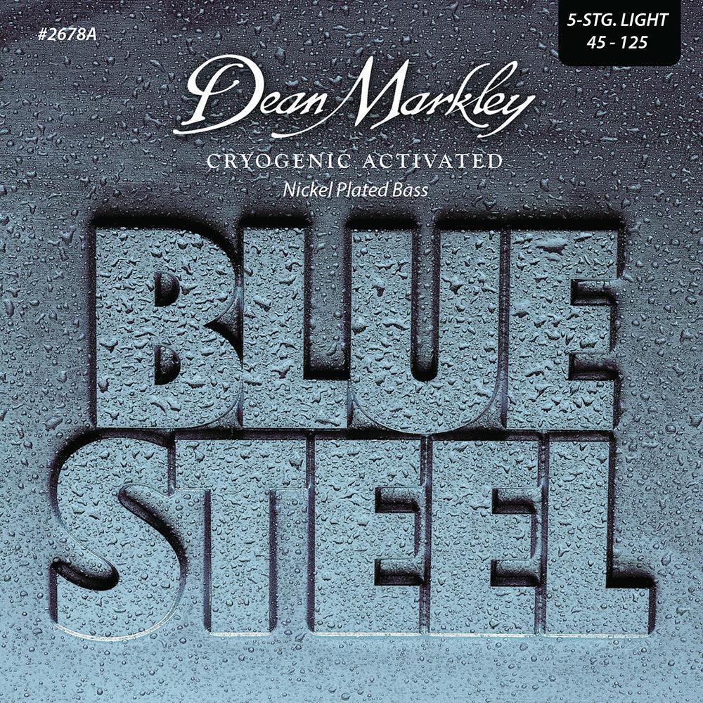 Dean Markley Blue Steel NPS Bass Guitar Strings Light 5 String 45-125 - A Strings
