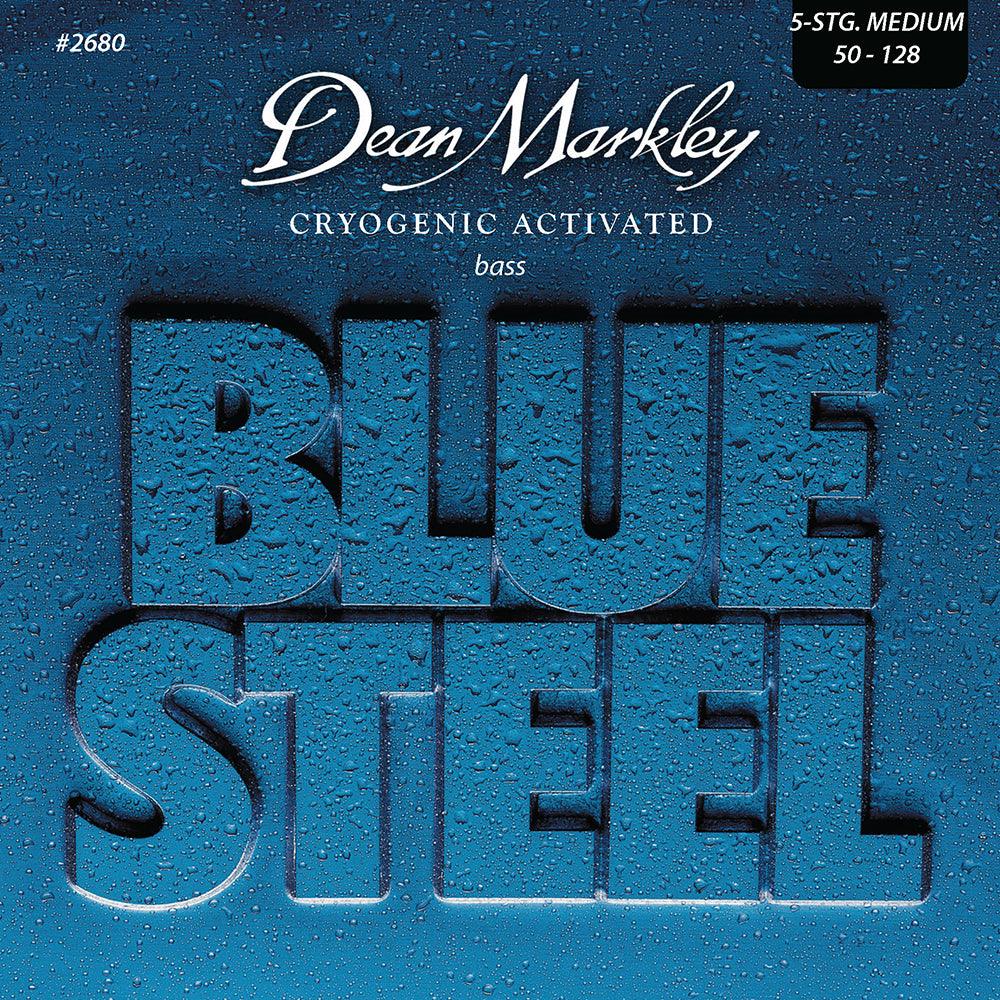 Dean Markley Blue Steel Bass Guitar Strings Medium 5 String 50-128 - A Strings