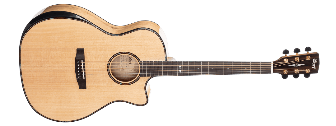 Cort GA-MY Bevel Grand Auditorium Natural Acoustic Guitar - A Strings
