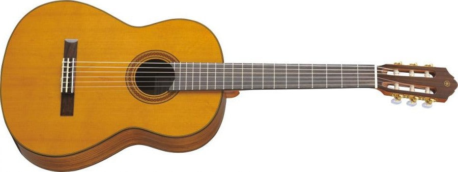 Yamaha CG162C Solid Cedar Top Classical Guitar, Natural