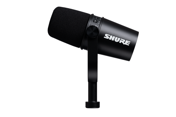 Shure MOTIV MV7 Podcast Dynamic XLR/USB Microphone, Black