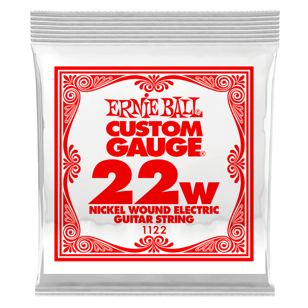 Ernie Ball Single String, Nickel Wound, .022 - A Strings