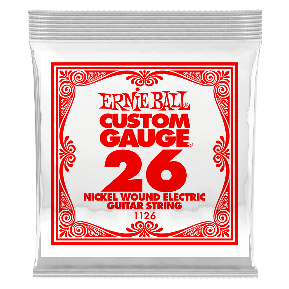 Ernie Ball Single String, Nickel Wound, .026 - A Strings