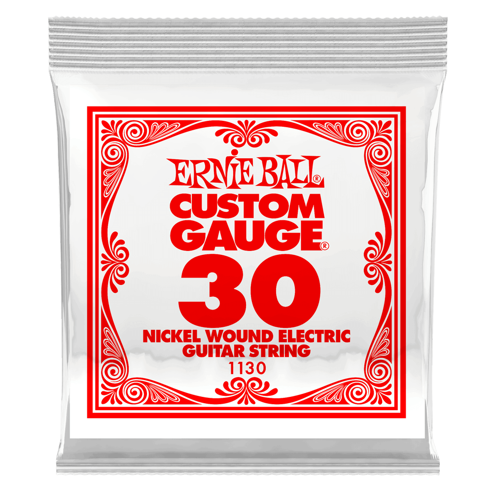 Ernie Ball Single String, Nickel Wound, .030 - A Strings