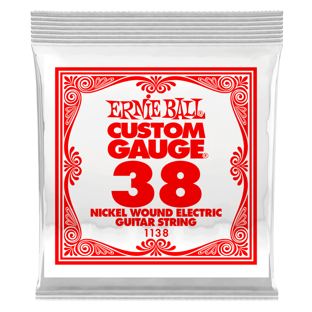 Ernie Ball Single String, Nickel Wound, .038 - A Strings