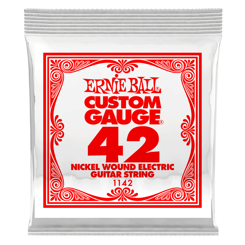 Ernie Ball Single String, Nickel Wound, .042 - A Strings