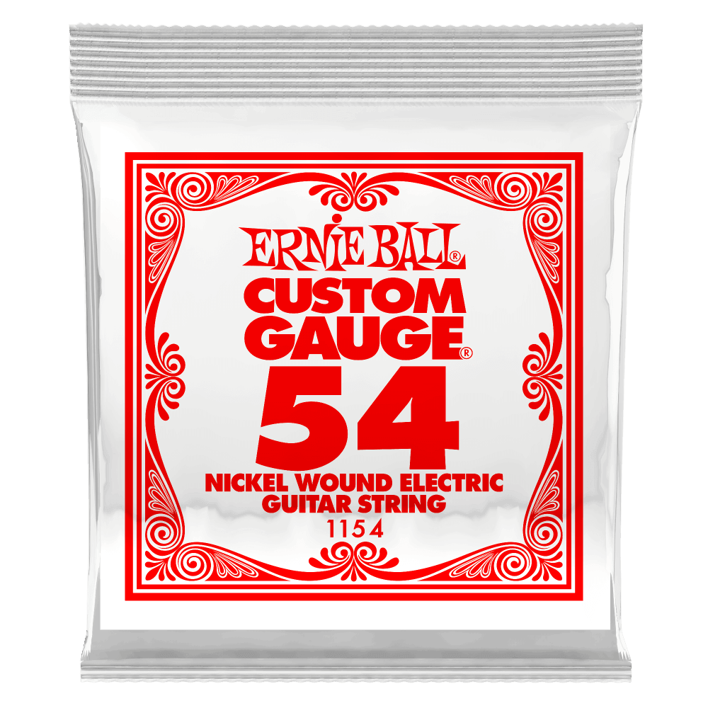 Ernie Ball Single String, Nickel Wound, .054 - A Strings