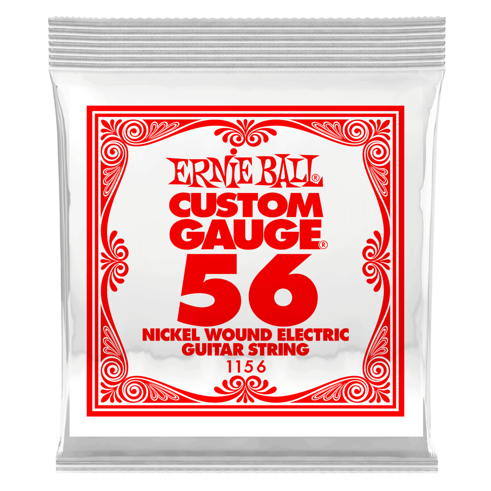 Ernie Ball Single String, Nickel Wound, .056 - A Strings