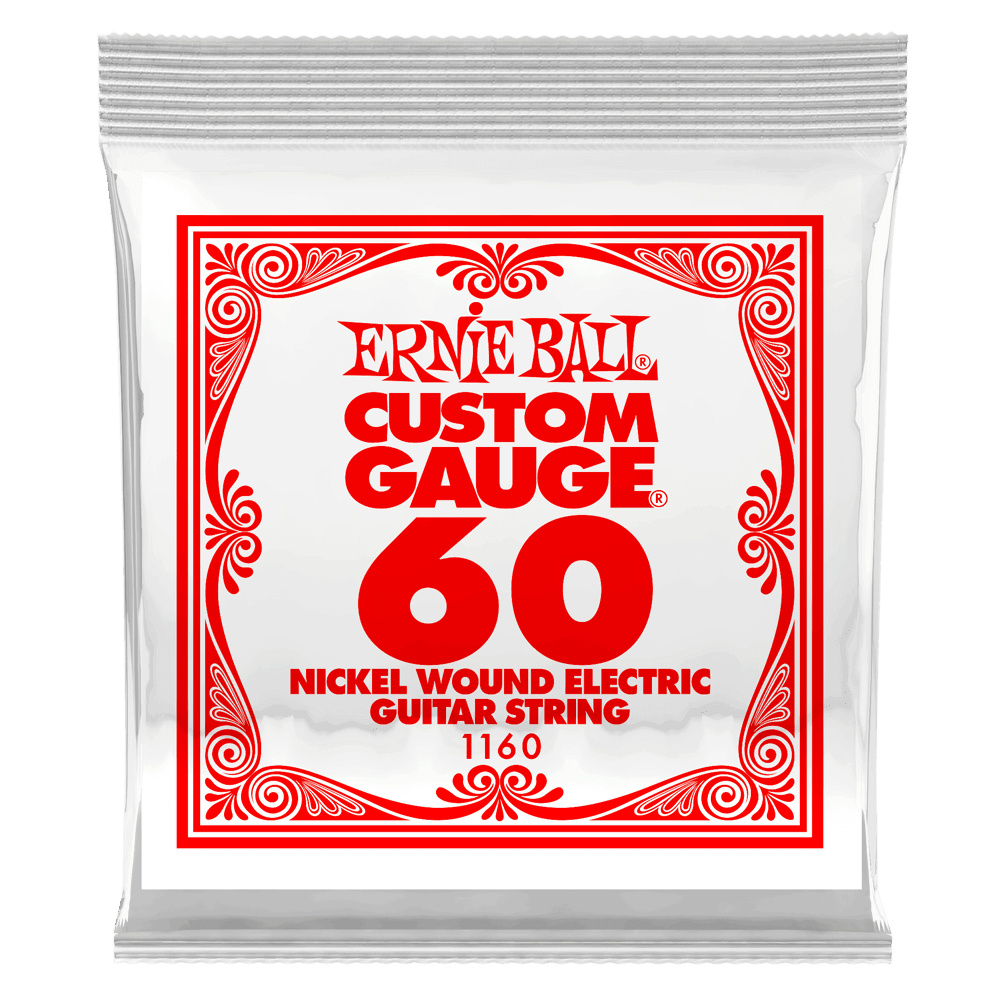 Ernie Ball Single String, Nickel Wound, .060 - A Strings