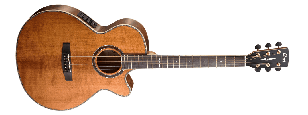 Cort SFX10 Acoustic Guitar, Antique Brown - A Strings